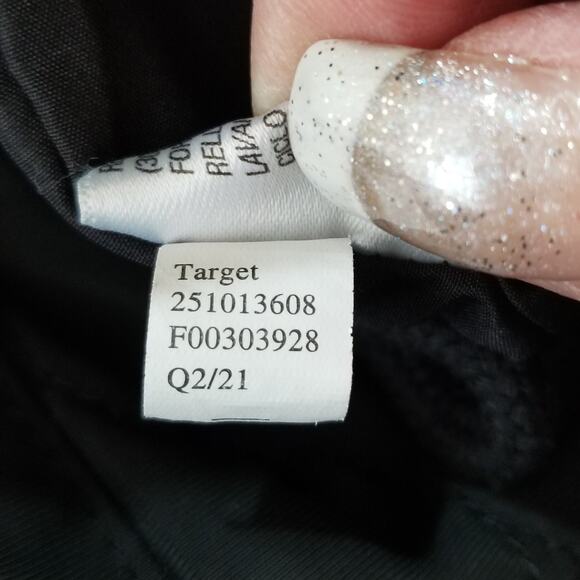 SANDY LIANG Women's Black Quilted Drawstring Waist Pull-On Jogger Pant Size M - Picture 9 of 9